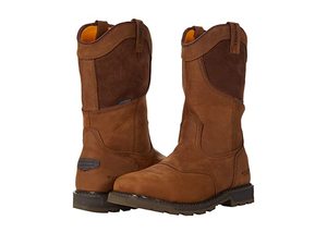 lot 51522 image: DEWALT Mens Stanton Wellington Work Boots - Bison Brown, Size 12W