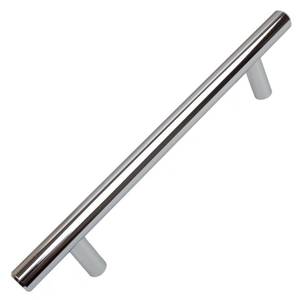 lot 51539 image: 5 - GlideRite 5 in. Center Modern Cabinet Pull, Polished Chrome