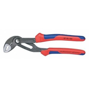 lot 51575 image: KNIPEX 87 02 180 SBA Water Pump Pliers,7 In