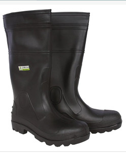 lot 51580 image: Cordova PB23 Black PVC Boots,Size 8