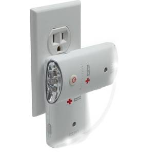 lot 51594 image: AMERICAN RED CROSS White Led Rechargeable Hands Free Light, Lithium-Ion, 15lm