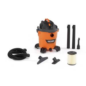 lot 51666 image: RIDGID 12 Gal 5.0-Peak HP NXT WetDry Shop Vacuum