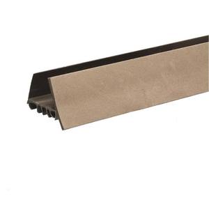 lot 51669 image: Frost King 1-34 In. W. X 36 In. L. Brown Slide-On Door SweepStop