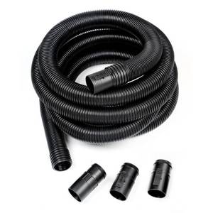 lot 51691 image: RIDGID 2-12 in. x 20 ft. Dual-Flex Tug-A-Long Locking Vacuum Hose for WetDry Shop Vacuums