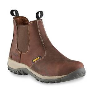 lot 51694 image: DEWALT Mens Level 6 in. Work Boots - Steel Toe - Brown 9.5M