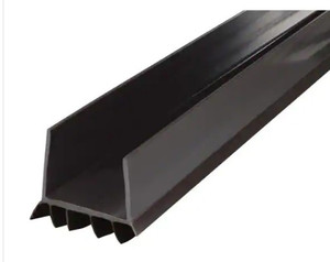 lot 51711 image: Cinch 36 in. Brown Slide-On Under Door Seal