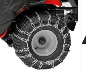 lot 51722 image: Arnold Tractor Tire Chains for 20 in. x 8 in. Wheels,Set of 2