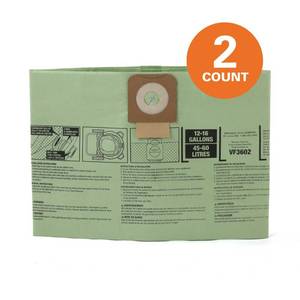 lot 51743 image: RIDGID Premium Size A Cyclonic Dry Pick-Up Dust Bags
