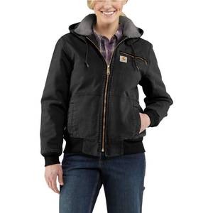 lot 51748 image: Carhartt Womans Medium Black Cotton Wildwood Jacket