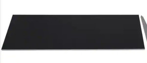 lot 51785 image: 2- FastTrack 16 in. x 48 in. Wood Garage Wall Shelving in black