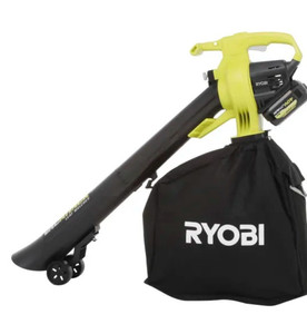lot 51803 image: RYOBI 40V Vac Attack Cordless Leaf VacuumMulcher