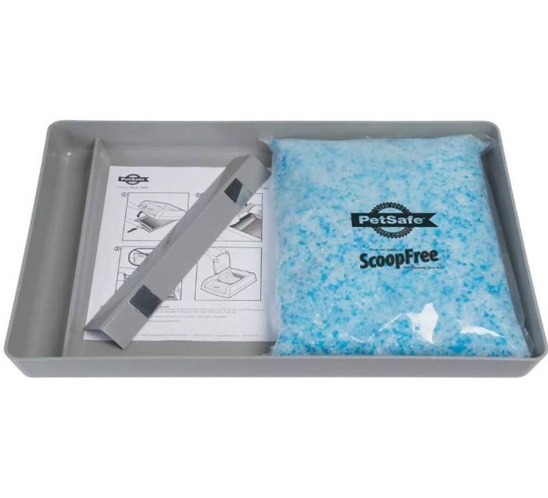 lot 29483 image: Scoop Free Litter Box Reusable Durable Litter Tray Pet Safe