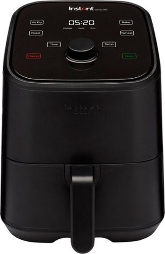 lot 29604 image: Instant - 2Qt Vortex Mini Air Fryer - Black