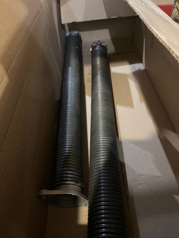 lot 29623 image: GARAGE DOOR SPRINGS SET OF 2