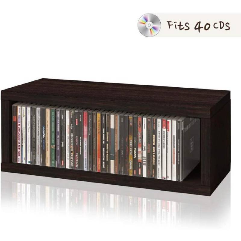 lot 29787 image: Way Basics Stackable Cd Storage Rack