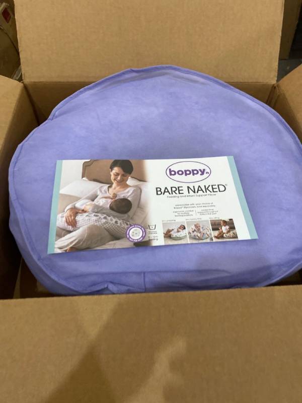 lot 29135 image: boppy BARE NAKED Feeding and Infant Support Pillow