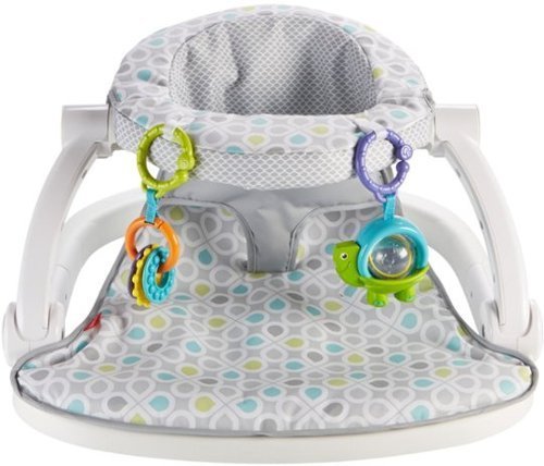 lot 29142 image: Fisher-Price - Sit-Me-Up Floor Seat - Gray