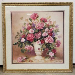 lot 127 image: Framed Pictures #3, 1 Is Signed, (26 x 26 & 23.5 x 29.5)