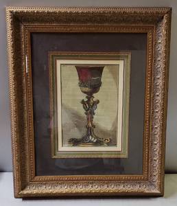 lot 133 image: Vintage Framed Pictures #9, 1 Print Is Signed, (26 x 21.5 & 21.5 x 17.5)