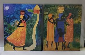 lot 135 image: Women and Children of Africa Pictures, (20 x 16)