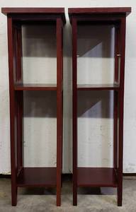 lot 146 image: 3 Tier Stands28.5 x 10 x 9.75