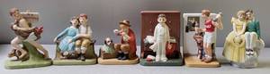 lot 150 image: Classic, Norman Rockwell Collection by Danbury Mint