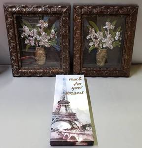 lot 175 image: Wall Dcor, Framed Pictures, (14 x 11.5)