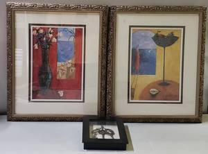 lot 202 image: Seaside, Contemporary Framed Art, (11 x 8)