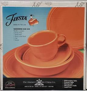 lot 10 image: Fiesta 5-Piece Place Setting
