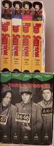lot 23 image: 2 Sets of VHS Tapes Red Skelton & The The Stooges
