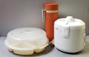 lot 236 image: Misc. Kitchenware, Including Rice Steamer
