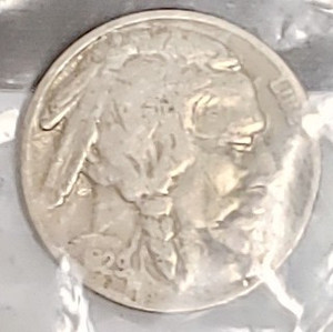 lot 28 image: 1929 Buffalo Nickel, (In Package)