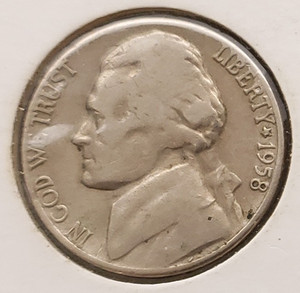 lot 37 image: 1958 Nickel, (In Package)