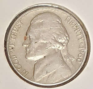 lot 46 image: 1960 Nickel, (In Package)