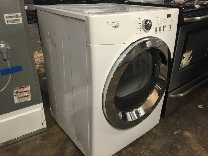 lot 8752 image: FRIGIDAIRE AFINITY ELECTRIC DRYER- 7 CU FT CAPACITY