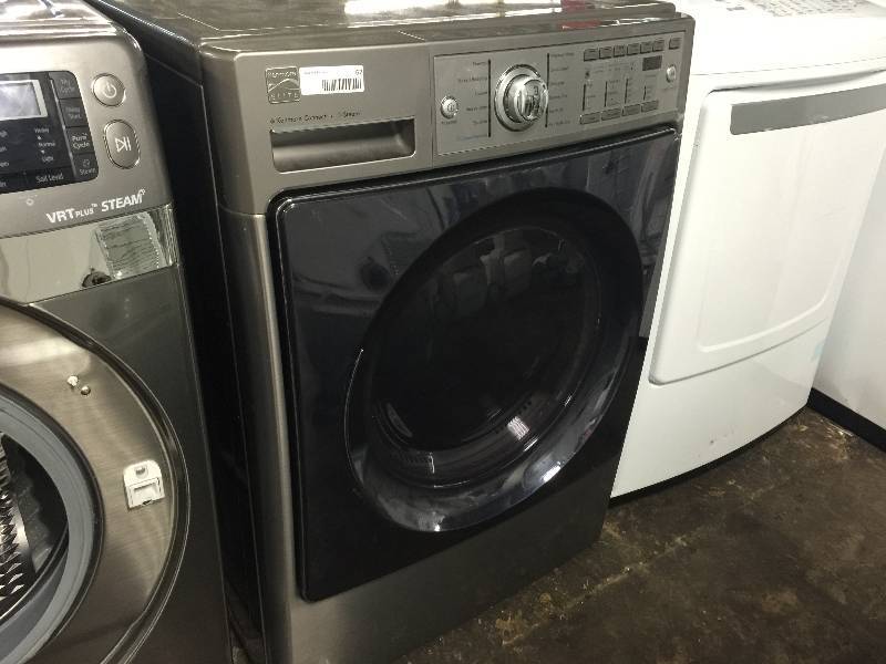 lot 62 image: Kenmore Elite 7.3 cu. ft. Steam Electric Dryer, Metallic Gray