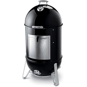 lot 1112 image: Weber 22 Smokey Mountain Cooker Smoker