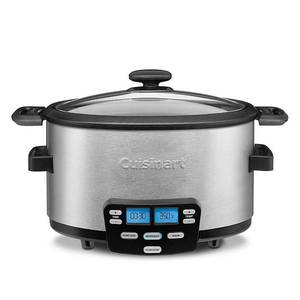 lot 1888 image: Cuisinart - Cook Central 6-Quart 3-in-1 Multicooker - Stainless Steel