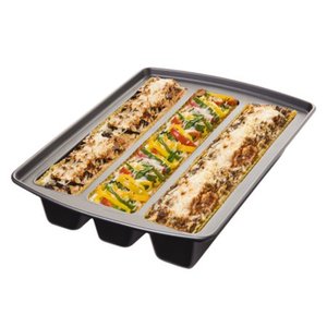 lot 1948 image: Chicago Metallic Professional Lasagna Trio Bread Loaf Pan
