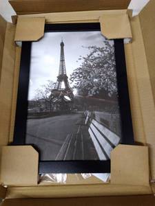 lot 2008 image: 13.5x9.5 Black Picture Frame