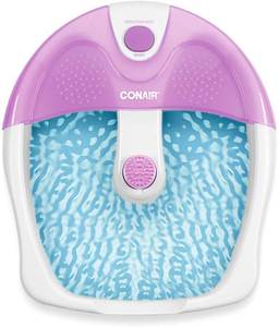 lot 1963 image: Conair - Foot Spa With Vibration & Heat - WhitePurple