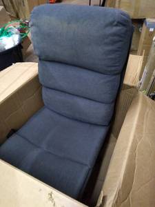 lot 2082 image: Gray Single Sofa Chair