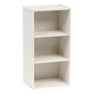 lot 2091 image: IRIS USA, 3-Shelf Book Shelf, White