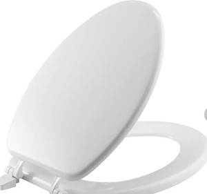 lot 1985 image: 17 Inch White Toilet Seat