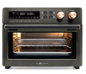 lot 2054 image: ValCucine Black And Rose Gold Air Fryer