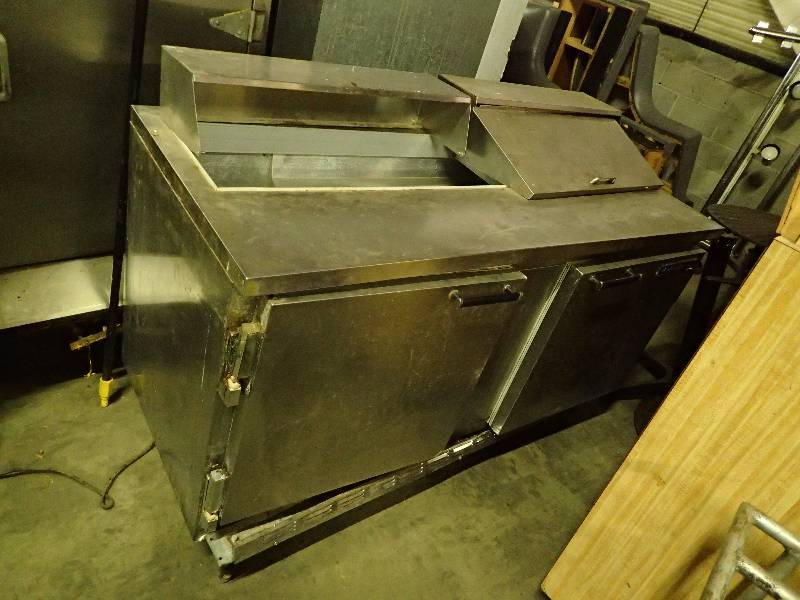 lot 674 image: Beverage Air 60 Refrigerated Prep Table