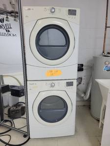 lot 3511 image: Whirlpool Duet Stacker Washer Dryer Unit