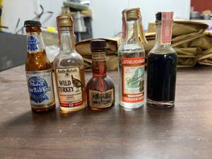 lot 60392 image: vintage liquor bottle