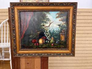 lot 60412 image: old oil painting