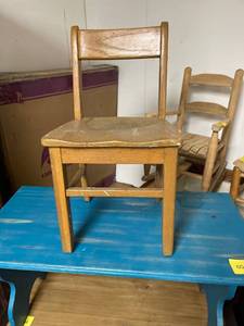 lot 60469 image: childs chair